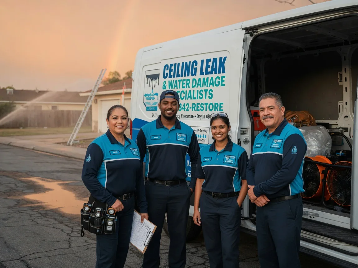 Ceiling Leak Cleanup company in Wallagrass, ME